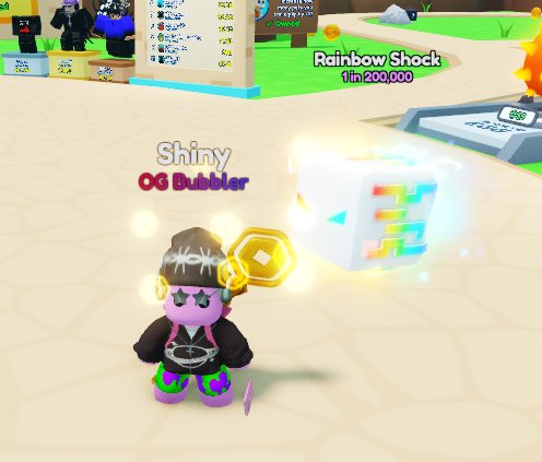 GIVEAWAY, RAINBOW SHOCK ⚡️
—————————
- Like❤️
- Follow✅
- Follow my YouTube⬇️
- youtube.com/@sunsetvibes93…
- Repost 🔁
- comment your “Done + username”
1 RANDOM WINNER 
Good Luck (Ends in 24 HOURS)
—————————
#bgsi #BubbleGumSimulatorINFINITY #roblox