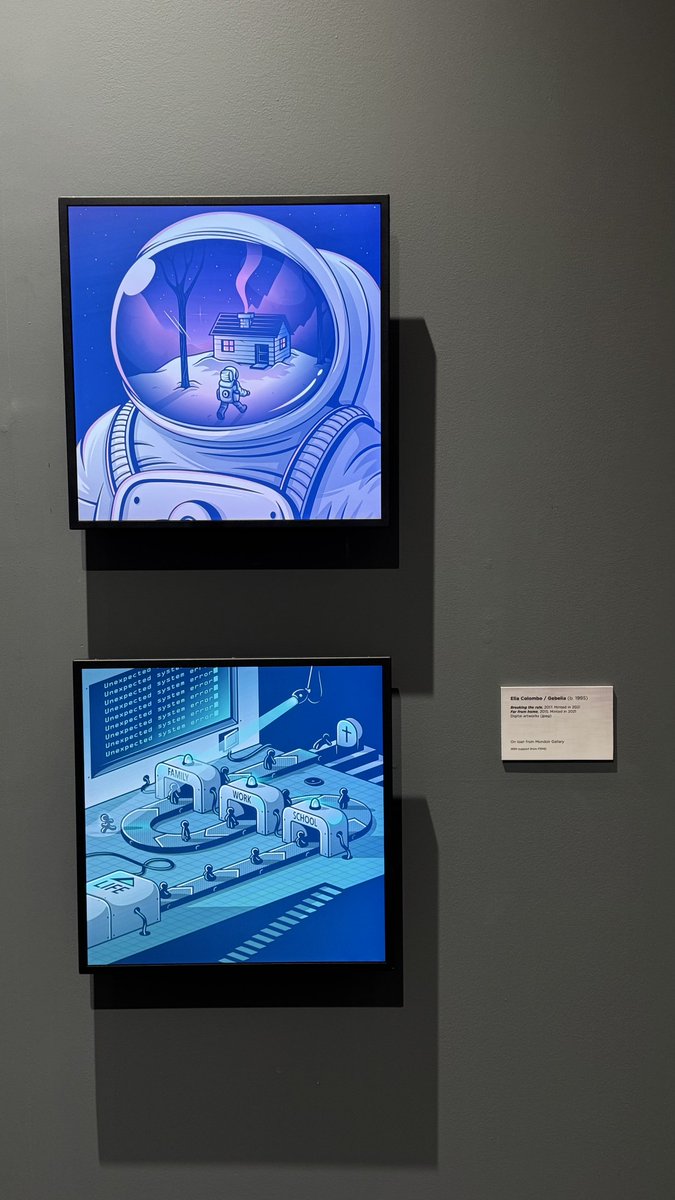 mondoir's tweet photo. GM 🫶
In October 2021 I collected 2 works by @_gebelia and this year we showcased these 2 works in @artdubai in collaboration with Consulate General of Italy in UAE. 

This post is not about NFTs. It’s about connections. It’s about people. It’s about us. ♥️ https://t.co/cBwinMyW4Y