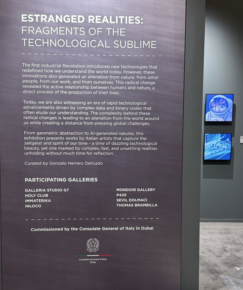 mondoir's tweet photo. GM 🫶
In October 2021 I collected 2 works by @_gebelia and this year we showcased these 2 works in @artdubai in collaboration with Consulate General of Italy in UAE. 

This post is not about NFTs. It’s about connections. It’s about people. It’s about us. ♥️ https://t.co/cBwinMyW4Y