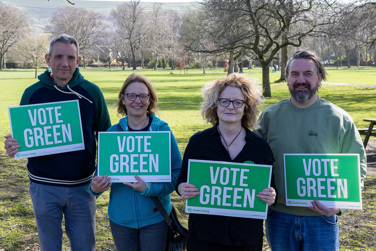 CalderGreens's tweet photo. 📢We're stepping up our campaign to get another Green elected to @Calderdale. 

🗳️Roseanne Sweeney is our fab candidate in by election in #Halifax on 8 May. 

👍Come along to an action day this Sat and help get Roseanne elected.

👨‍👩‍👧Meet at Tesco Kings Cross 11am #Easter2025 https://t.co/ctd5kU6WQD
