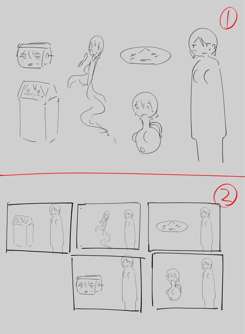 複数変化って並べるのと分割どっちが良いの? (リプにアンケートあります) 