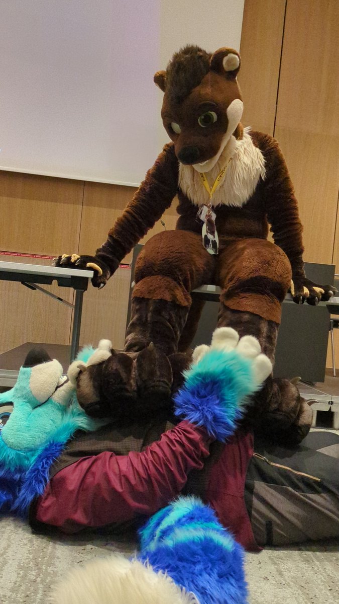 Blackymoon ๐ NFC2025 (@blackymoonotter) on Twitter photo Churr~~ since <a href="/FoxWithAName/">Fox with a name</a> provided some good&comfy paw-rubs for my massive Ott-steppers, I wanted to get some more! Luckily <a href="/TerryH81740/">Terry_Husky</a> was eager to give them lotsa snuggles under there (you should too!) ๐ฆฆ๐พ๐พ๐โค๏ธ
โ๏ธ <a href="/Roofur/">Roofur Suits</a> <a href="/Fur_Delicious/">FurDelicious</a>
๐ธ <a href="/lupusdiabolus/">Lupusdiabolus ๐EF 2025</a>
๐ #FursuitFriday Churr~~ since <a href="/FoxWithAName/">Fox with a name</a> provided some good&comfy paw-rubs for my massive Ott-steppers, I wanted to get some more! Luckily <a href="/TerryH81740/">Terry_Husky</a> was eager to give them lotsa snuggles under there (you should too!) ๐ฆฆ๐พ๐พ๐โค๏ธ
โ๏ธ <a href="/Roofur/">Roofur Suits</a> <a href="/Fur_Delicious/">FurDelicious</a>
๐ธ <a href="/lupusdiabolus/">Lupusdiabolus ๐EF 2025</a>
๐ #FursuitFriday