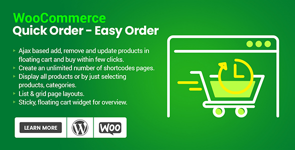 tayyabmotiz's tweet image. WooCommerce Quick Order - Easy Order 
codecanyon.net/item/woocommer…
#QuickOrder #EasyOrder #FastCheckout #WooCommerceQuickOrder #BulkOrdering #SpeedyCheckout
#OrderFaster #FastTrackOrders
