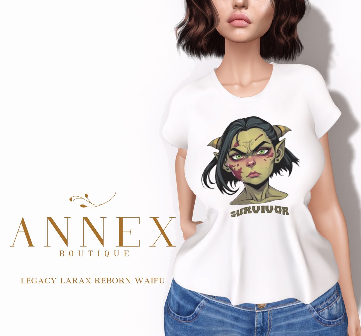 TheAnnexInSL's tweet photo. 🎊NEW - MAINSTORE RELEASES!🎊
Jade Dress
10 single colors plus fatpack available 
✨Legacy, Lara X, Reborn

Survivor Tee
✨Legacy, Lara X, Reborn &amp; Waifu

Warrior Tee
✨Legacy, Lara X, Reborn &amp; Waifu

https://t.co/CwUcub6KIx

#theannexinsl #secondlife #metaverse https://t.co/T5zi83vf5j