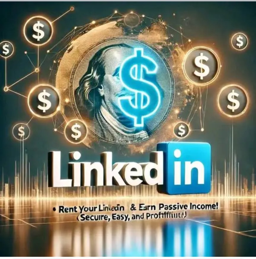 Our company is Renting LinkedIn accounts, 

Earn $15- $60 weekly, 

As per your connections, 

When you rent your account to us!. 
Tsapp me +250790292206 
Online bussiness is very simple and pay more money it's your time