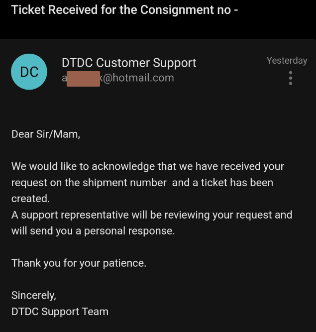 _v47_'s tweet photo. @DTDCIndia @SubhasishDTDC @jagograhakjago 
My package (D95987090) sent on Apr 2 still not delivered!
Promised by Apr 12, changed to Apr 15 — it’s Apr 18, still nothing.
Tracking stuck, no update.
Customer care promised callback — no one called.
Where’s the accountability?
#DTDC https://t.co/Vafn36HWrC