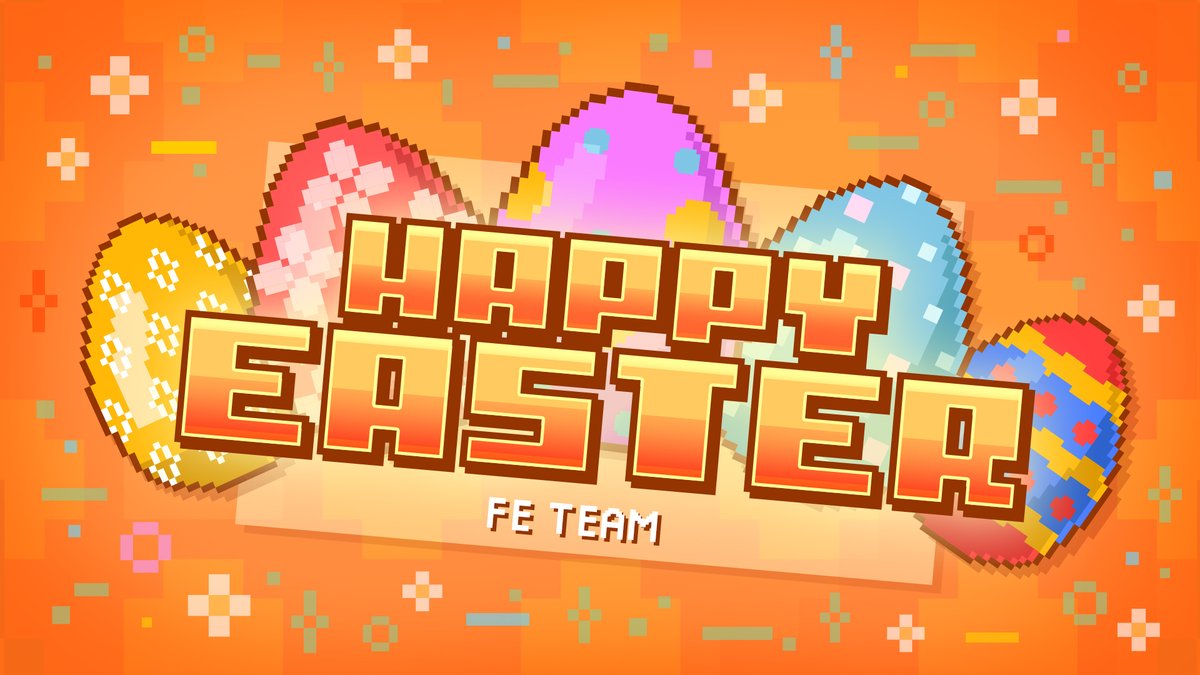 Rise_Eterna's tweet photo. Happy Easter from the FE team! 🐣🌷 Wishing you warmth, peace, and quality time with your loved ones. May this season bring you a well-deserved break and lots of positive energy! ✨ #Easter #FEteam https://t.co/kpXSbWjFIo