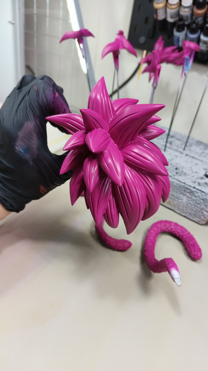 Que semana santa ni que hostias, aquí se pinta todos los días 💪

Color base para el pelo aplicado, ahora vamos a jugar con el 🖌️.

P.D. A unas torrijitas no te voy a decir que no