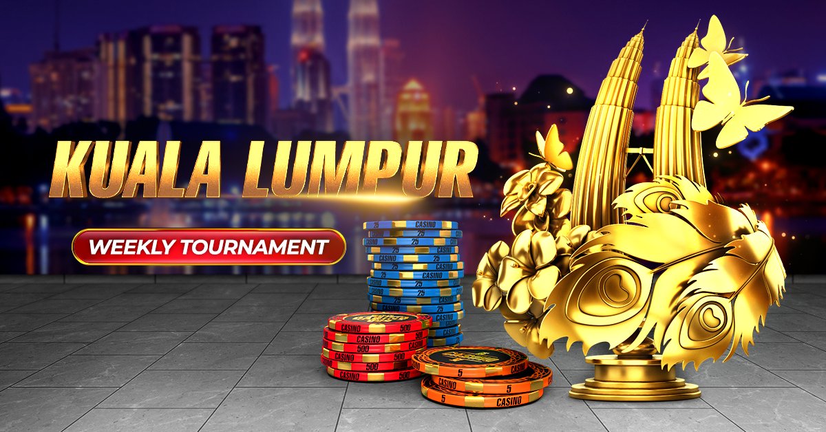 🌟 𝐊𝐔𝐀𝐋𝐀 𝐋𝐔𝐌𝐏𝐔𝐑 𝐖𝐄𝐄𝐊𝐋𝐘 𝐓𝐎𝐔𝐑𝐍𝐀𝐌𝐄𝐍𝐓🌟

🏆 Dive into the vibrant energy of 𝐊𝐮𝐚𝐥𝐚 𝐋𝐮𝐦𝐩𝐮𝐫, and compete for a stunning trophy inspired by the city’s iconic skyline and rich culture. 🦋

📱 𝐉𝐮𝐦𝐩 𝐢𝐧 𝐧𝐨𝐰 ➡️ pokerist.com/3ab