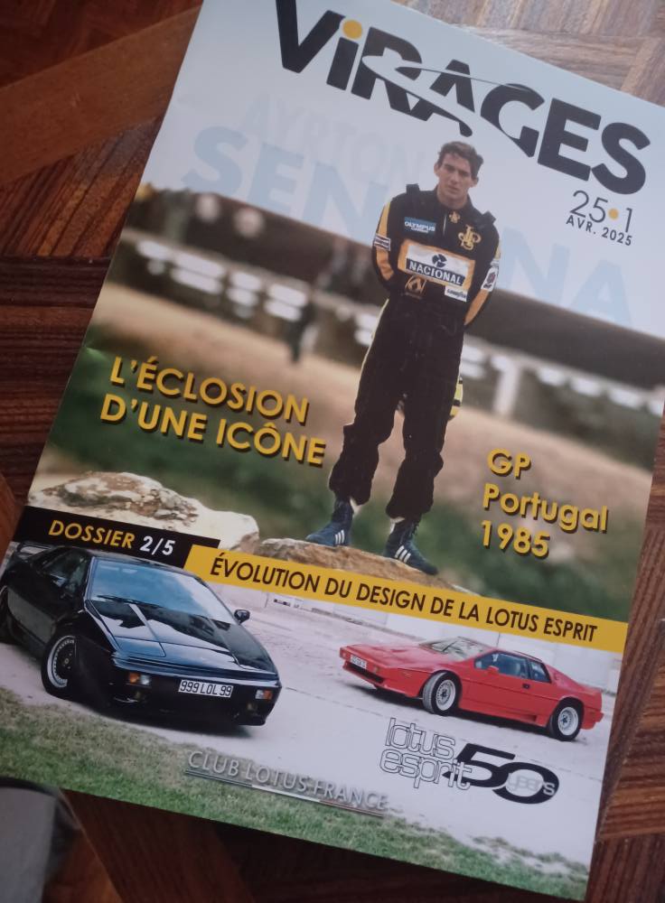 ClubLotusFrance's tweet photo. Le Club Lotus France, c'est aussi une revue trimestrielle d'une soixantaine de pages avec de beaux articles de qualité rédigés par de gentils membres dévoués et passionnés. Pour ce premier numéro de la saison 2025, ViRAGES 1-25, bonne lecture #RevueCLF #ViRAGES @ClubLotusFrance https://t.co/h06epDt6hc