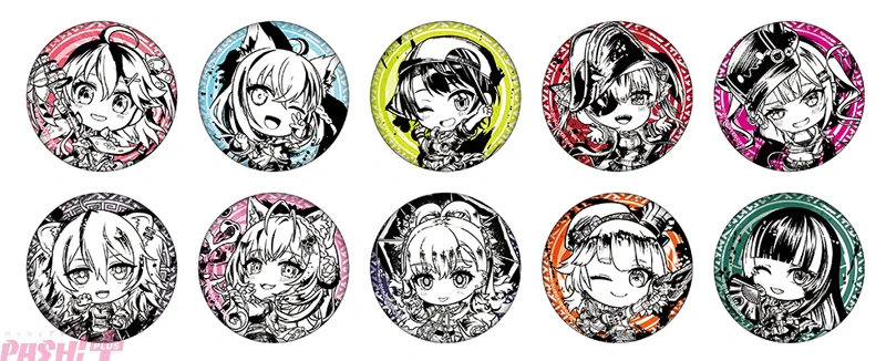【54個セット】白上フブキ 墨彩の宴 缶バッジ ホロライブ 痛バ まとめ売り PASH!編集部 on X: 