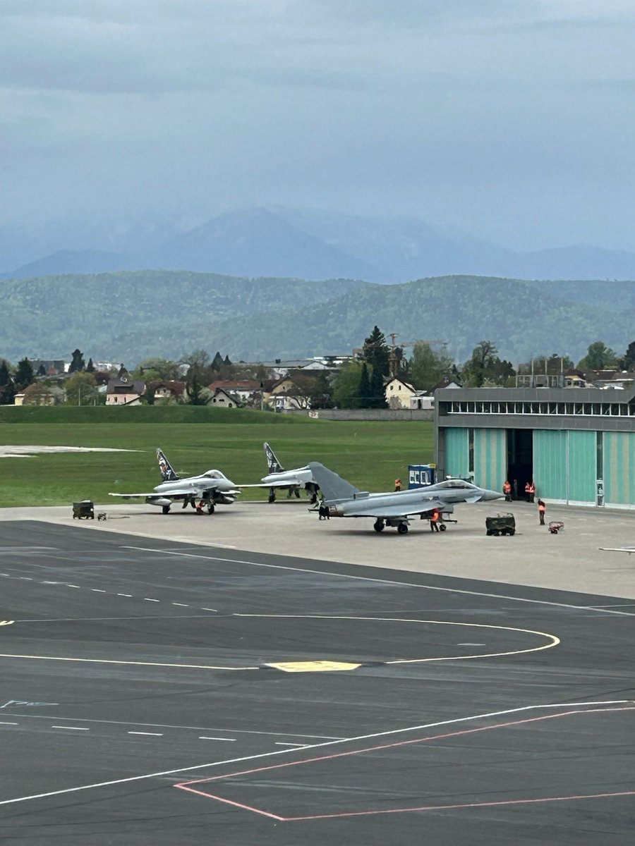 Eurofighter in Klagenfurt #Bundesheer