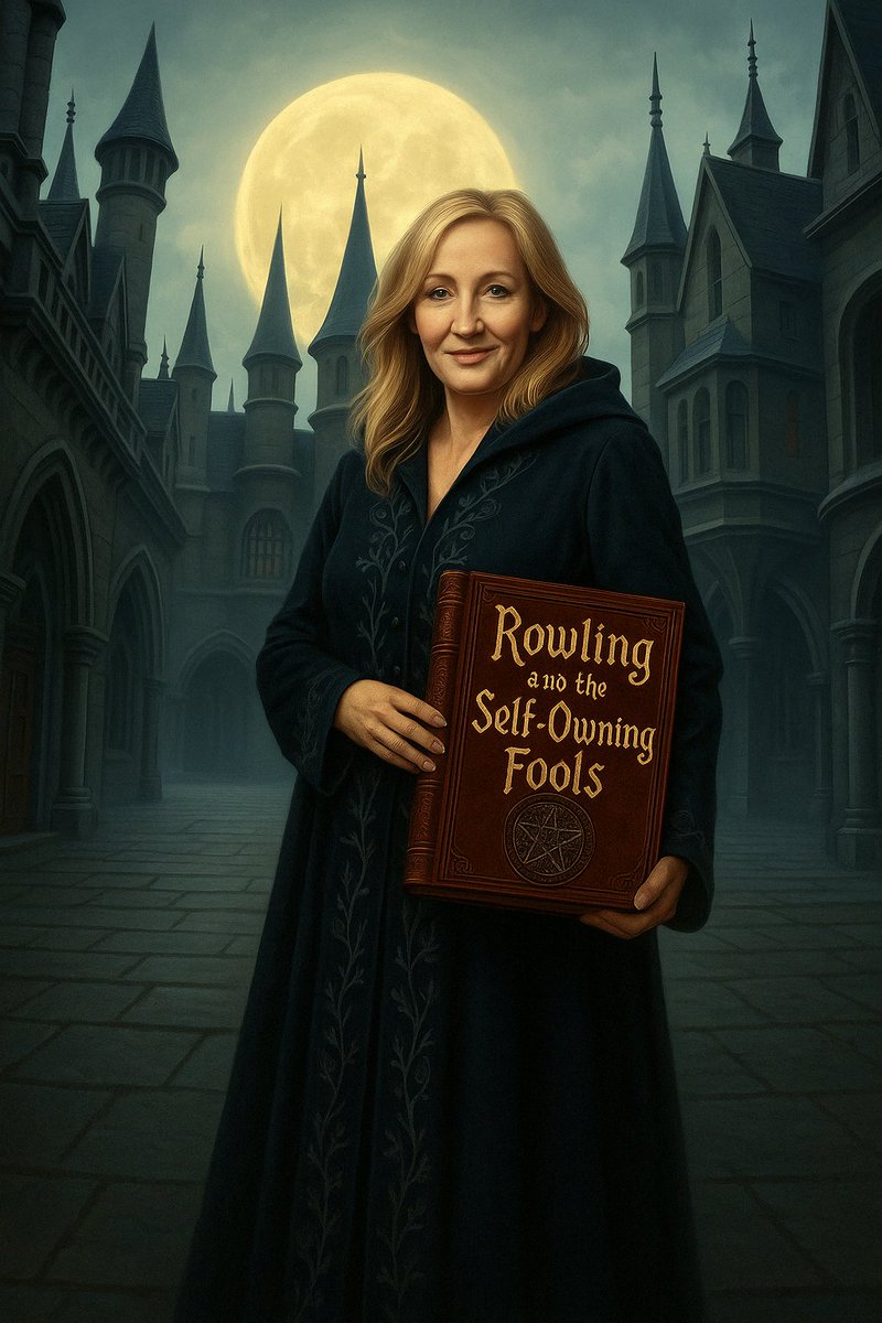 So, <a href="/jk_rowling/">J.K. Rowling</a> is celebrating that the Supreme Court has defined women.
The majority of the Supreme Court are MEN
Therefore MEN have defined women
MEN have defined her and she is celebrating this?
Someone should write a book on the absurdity of what she has done.