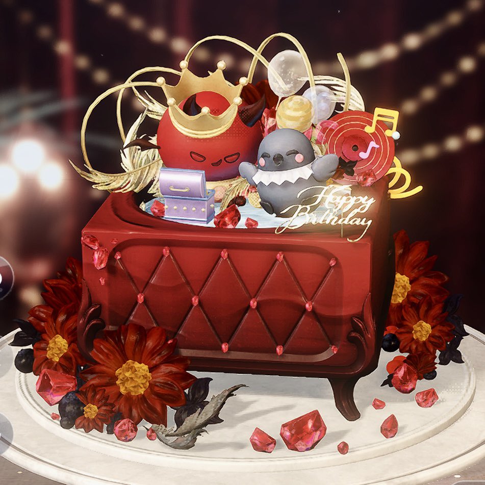 N50min's tweet photo. 💐😈🐦‍⬛🍰 https://t.co/mzinTAovw1