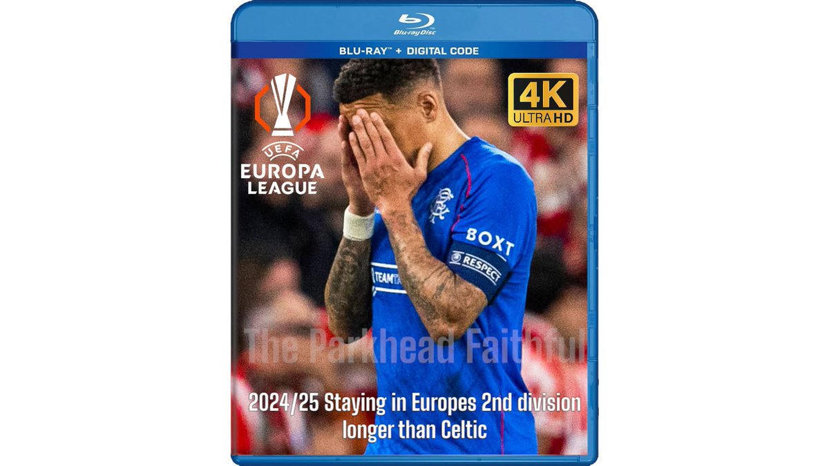 ‘Amazing European Run’ consisted only of wins over: 

🇷🇴FCSB x1
🇫🇷Nice x1
🇧🇪Union Saint Gilloise x1
🇹🇷Fenerbache x1 

Their season completely over before Easter. 

This years DVD will be one for the ages😎
