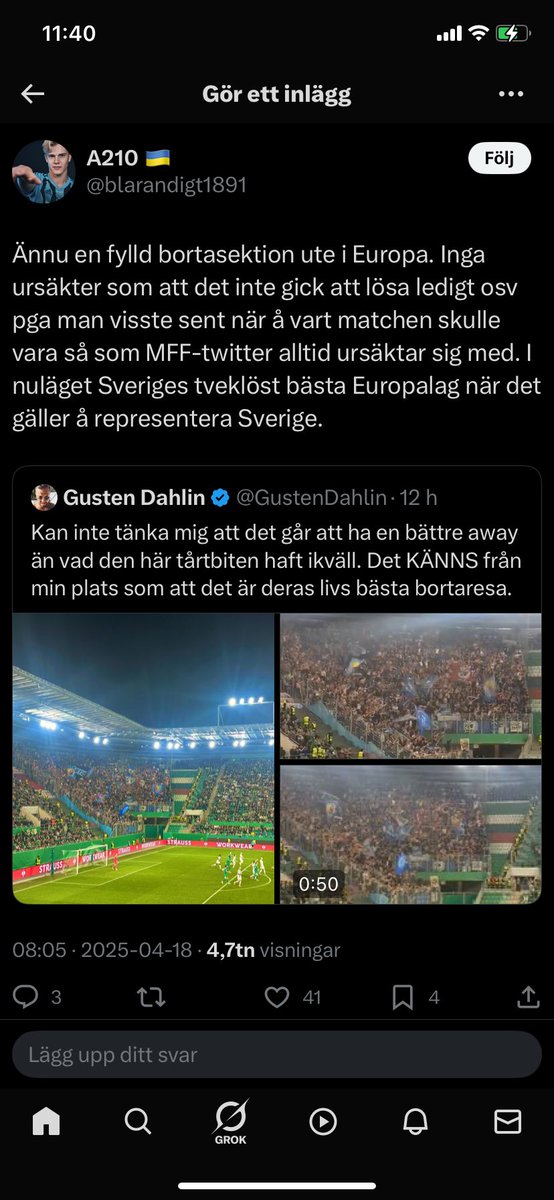 Bengtsson tweet media