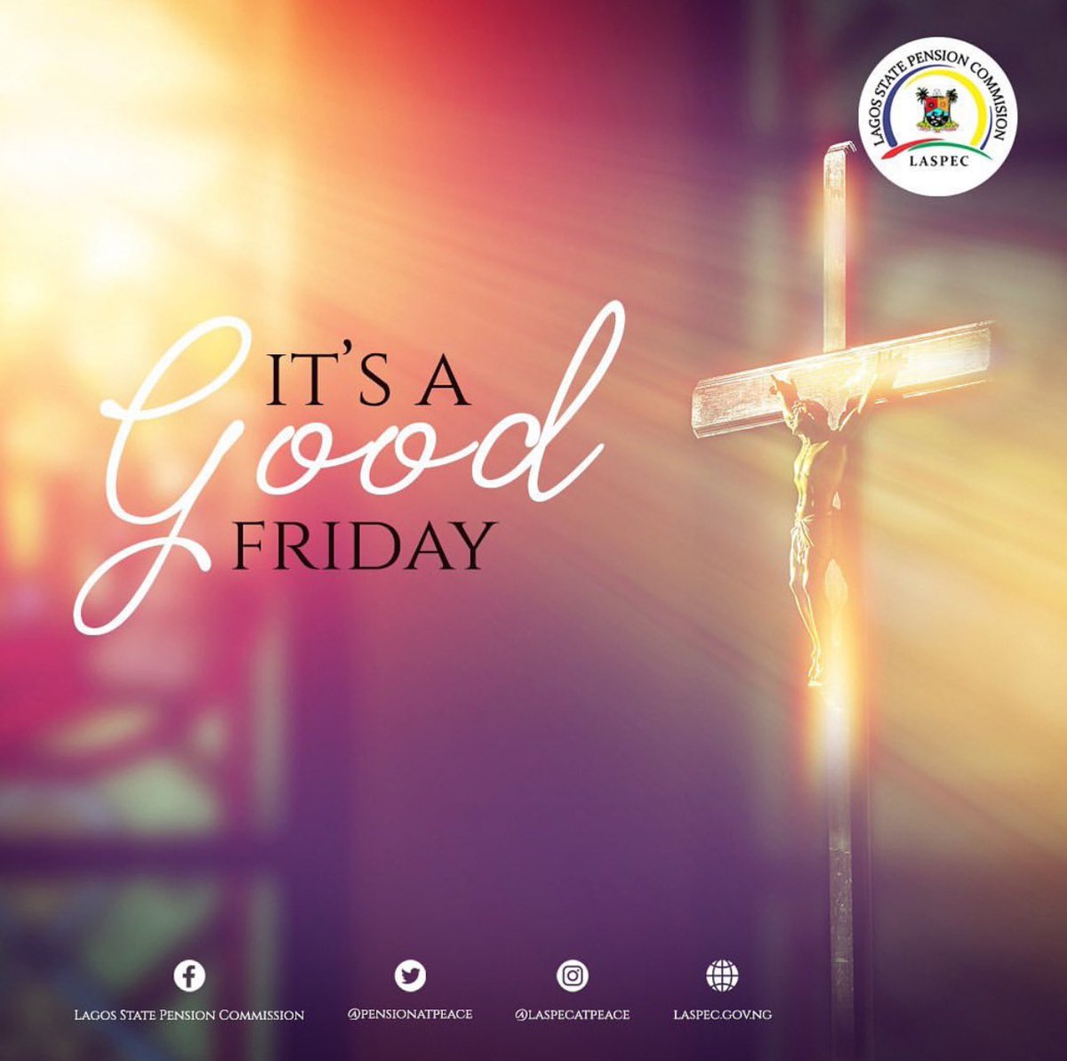 Wishing you all a Good Friday….