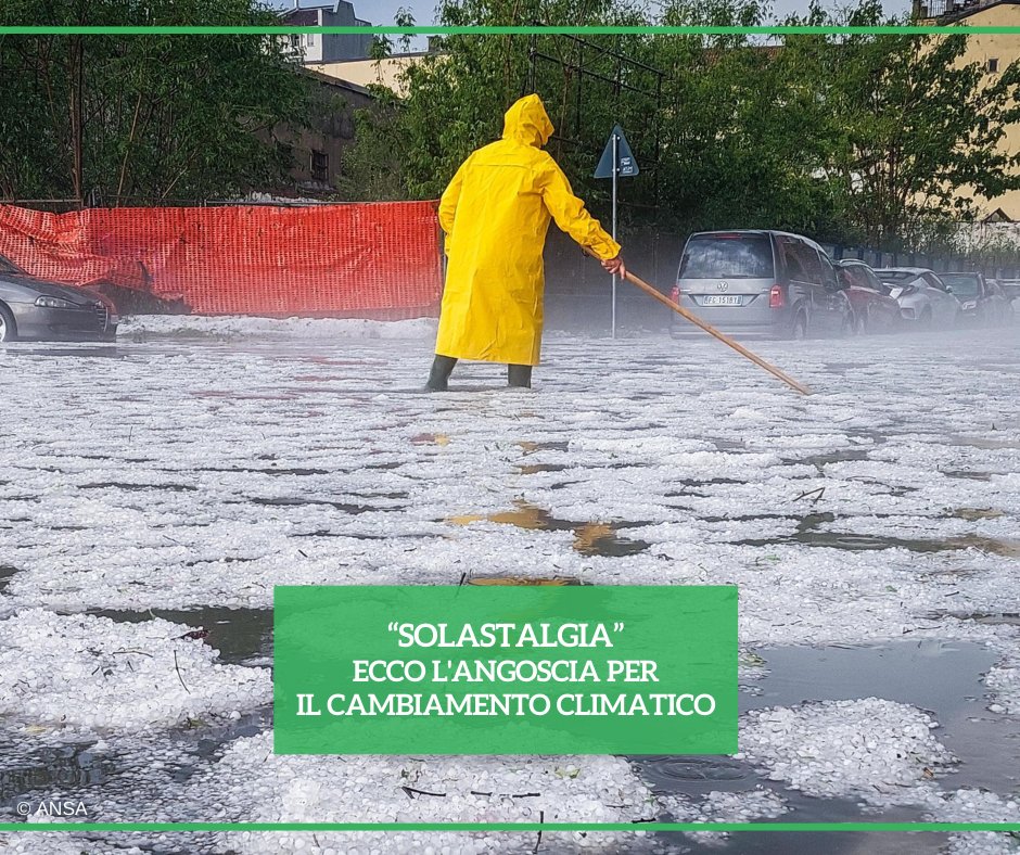 ansa_2030's tweet image. Il neologismo "#solastalgia" indica l'angoscia data dal drastico cambiamento del clima. Il dott. Miani, presidente della Società Italiana Medicina Ambientale: "quest'ansia può sfociare in disturbi post-traumatici e addirittura in suicidi".
#ANSAAmbiente
➡️ bit.ly/3RjNsnl