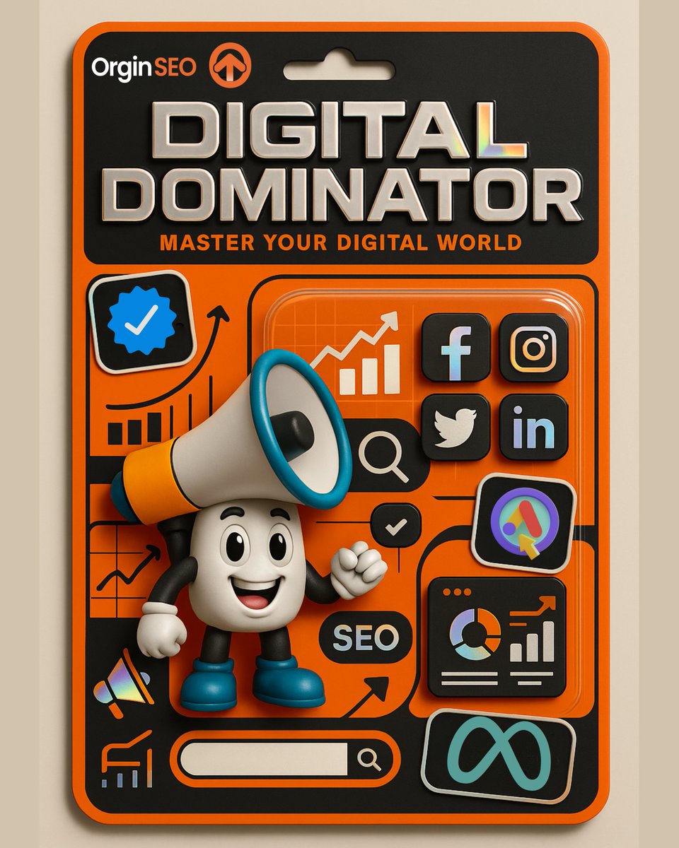 _OrginSEO_'s tweet photo. Unbox your brand’s true power with Digital Dominator! Packed with SEO boosters, strategy cards &amp; dashboard weapons — it’s time to Master Your Digital World  #DigitalDominator #OriginSEO #MarketingMadeFun #SEOActionFigure #ToyPackagingTrend #RetroFuturismDesign #MarketingTools https://t.co/sJsFhzHRk4