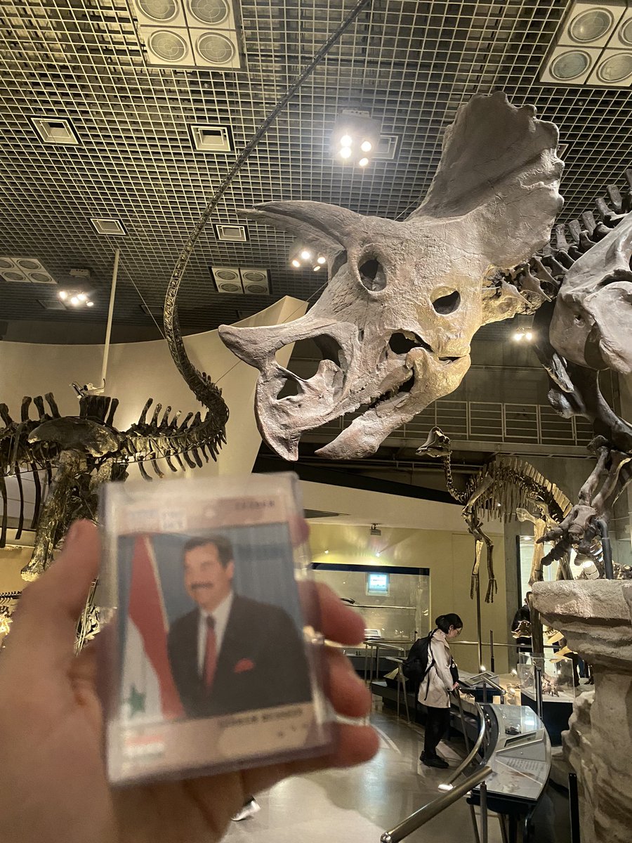 took him to the museum today