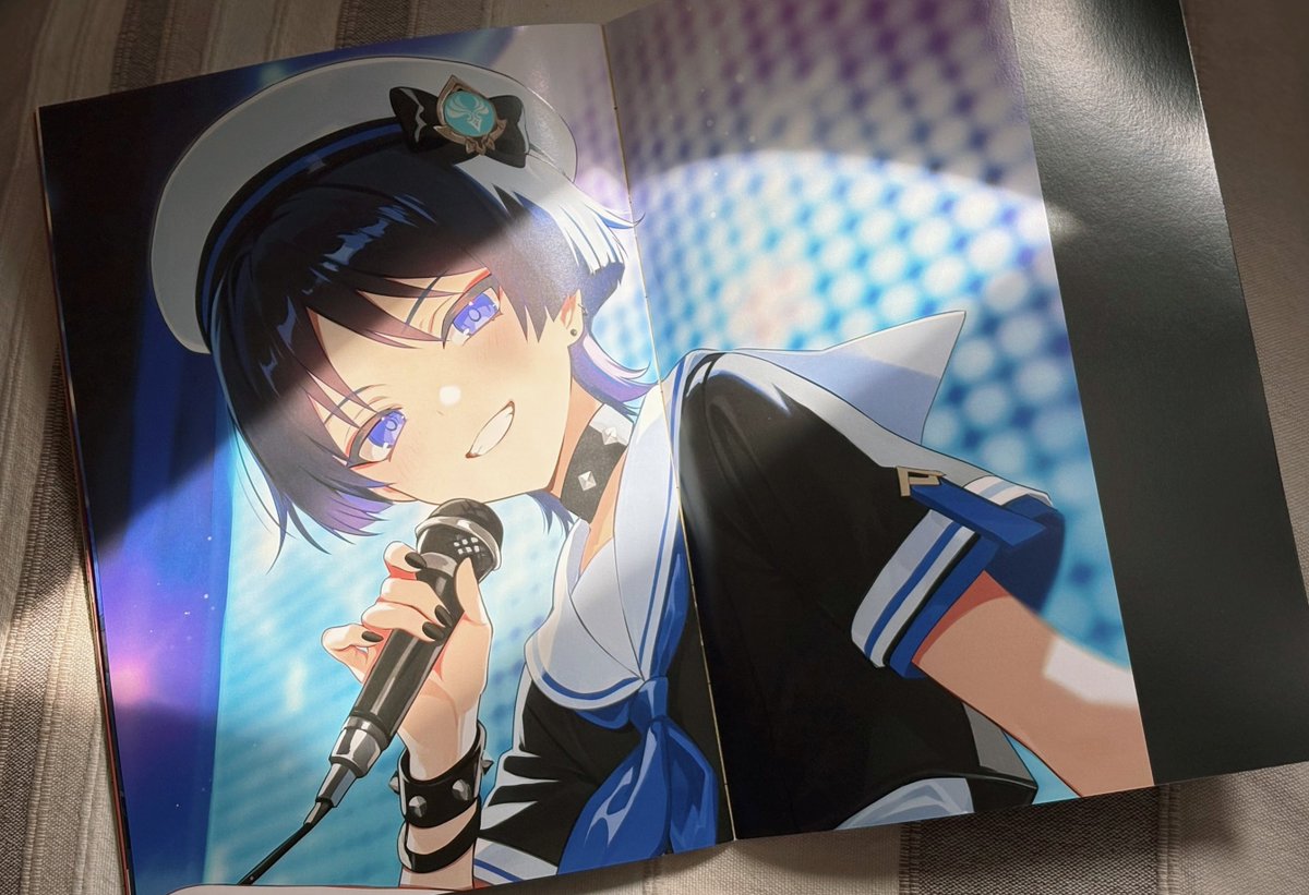 楓原万葉 ,ウェンティ(原神) 「スパコミの新刊届いた〜!!!綺麗に刷って貰った 」|陸-riku-C108土曜日西1め41abのイラスト
