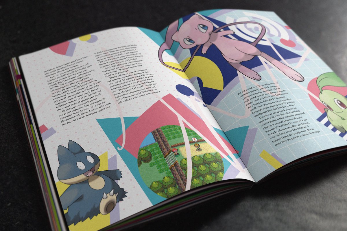 🚚 7 days of free UK shipping left!
🔍 Chris Tapsell ON #Pokémon and the search for Mew on.games/pokemon
ON: Volume Two, premium print games magazine.
🤔 Chris speaks to a Pokémon archaeologist in a quest to solve the mystery surrounding the enigmatic Mew
Pre-order now at