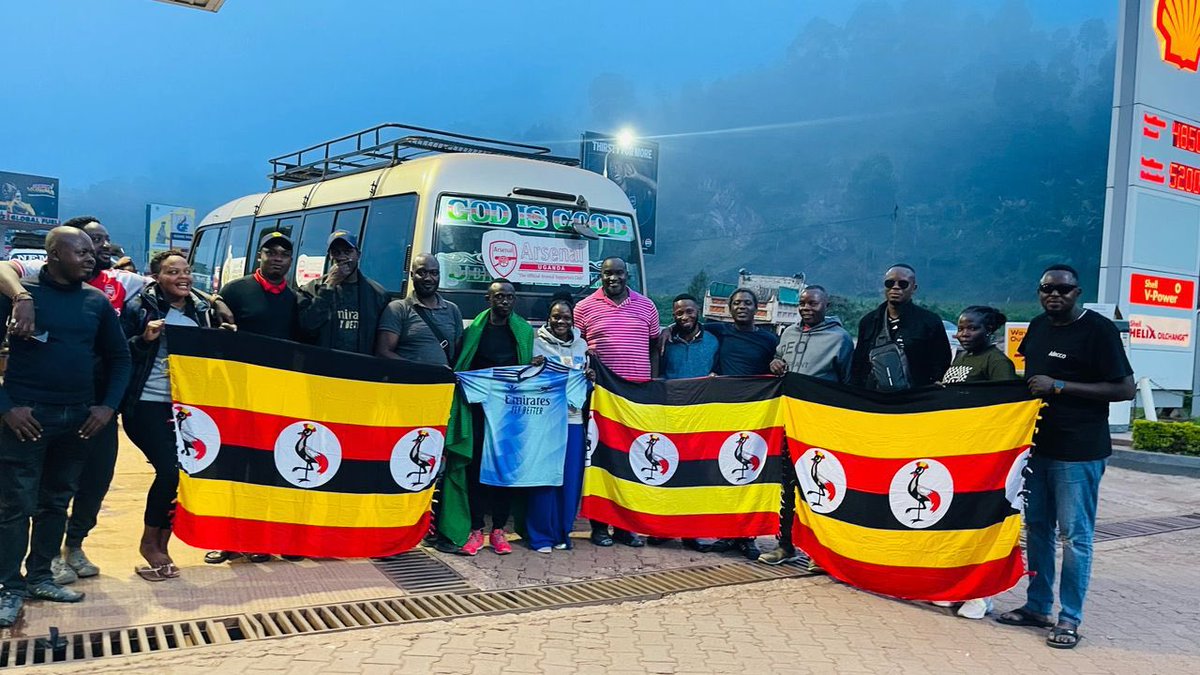 🔥 Bana y’Uganda muri mutya 😂🔥

Mwebale okudja 😂

Mubinyandikire neza mu rugande….

Navugaga nti” Abanya Uganda mu meze mute, mwakoze kuza” 😂😂

Iyi ni delegation ya Uganda 🇺🇬 ije muri #AAFF2025 .

#IkazeMuRwanda2025 <a href="/ArsenalRwanda/">Rwanda Arsenal Fans Community</a>