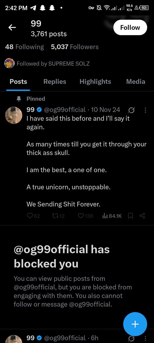 Another Rug by <a href="/og99official/">99</a> Named $GWIF with 75% insider wallets + they draining holders wallets too to gain more supply and dump anytime 

But

If you are smart enough you can dump on them before they dump on you 🌚

#crypto #memecoins #GWIF #phantom #axiom #solana #rug #scam