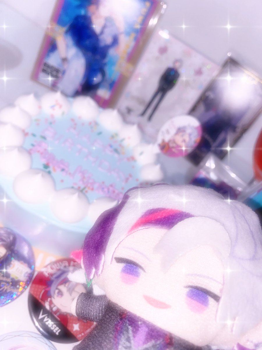 H666kill's tweet photo. ハッピーバースデーふわっち🥂✨🎂

今年も良い年になりますように！これからも応援していきます(*^^*)♡ ♡ ♡ ♡

 #不破湊生誕祭2025 https://t.co/mY13YCUDXW
