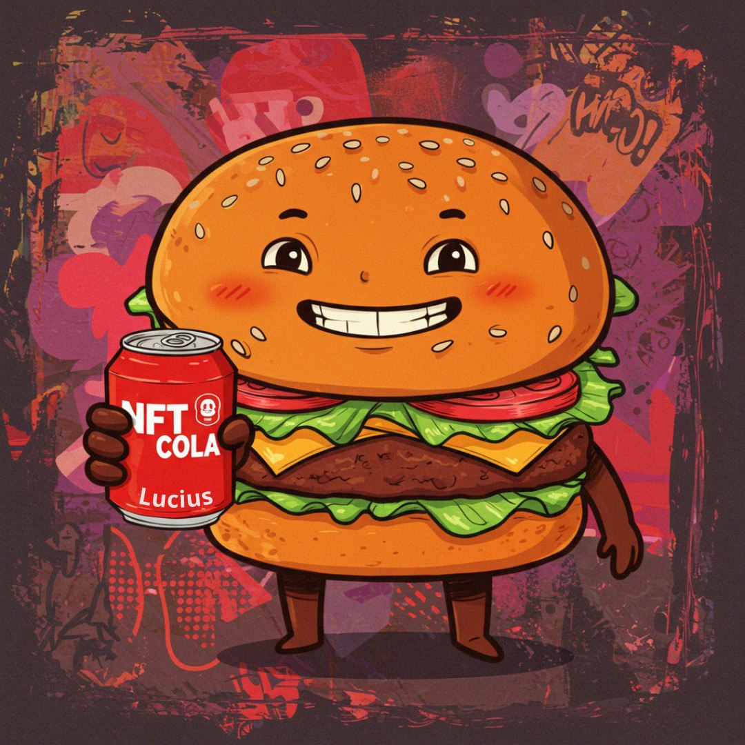 lupus969's tweet photo. These aren’t just burgers.
They’re warriors. They’re chaos. They’re art.
🎨 10,000 NFTs go live June 1st
BASE chain. 0.001 ETH.
I drew the flavor. You mint the legend.
Follow @NftBurger
#NFTBURGER #NFTArt #MintReady https://t.co/Rokoulr4gO