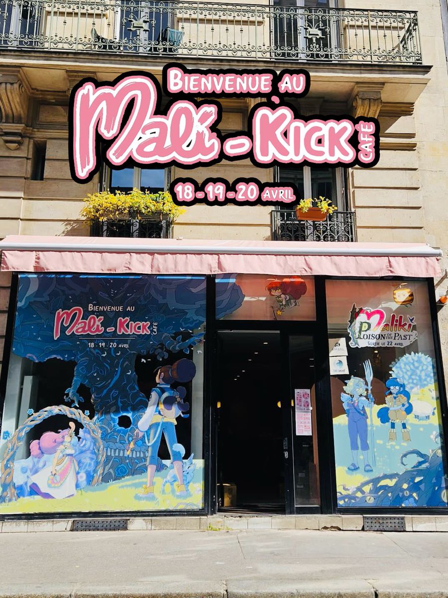 Maliki_officiel's tweet image. 🌸 Le « Mali-Kick Café » est ouvert !! 

Teste Maliki : Poison of the Past en exclu, découvre les webtoons sur Allskreen, les BD Maliki, savoure un menu spécial et repars avec ton souvenir 📸

 🎁 Une Switch custom signée @VaduAmka à gagner !