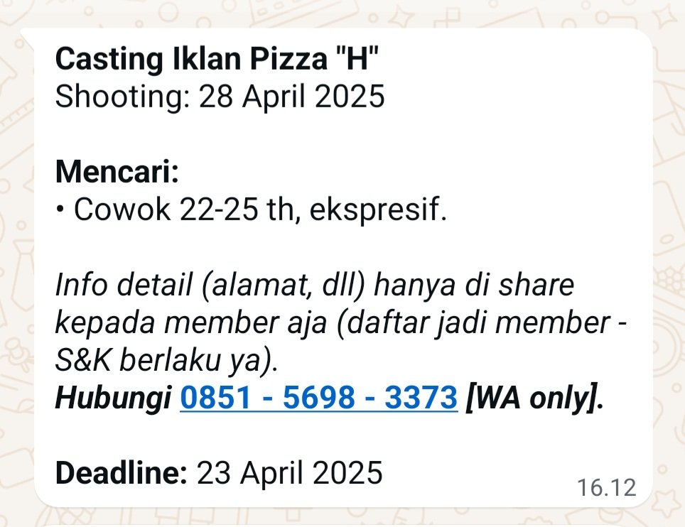 CastingId tweet picture