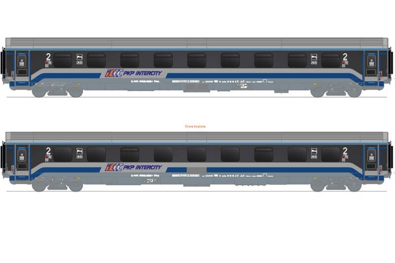 🆕 Poznaliśmy wizualizację nowych wagonów dla PKP Intercity, które wyprodukuje poznański zakład #FPS w ramach umowy na dostawę 300 nowych wagonów (+ prawo opcji 150). Pierwsze wagony powinny pojawić się na torach w przyszłym roku.

Wizualizacja: PKP Intercity S.A. 🖌️