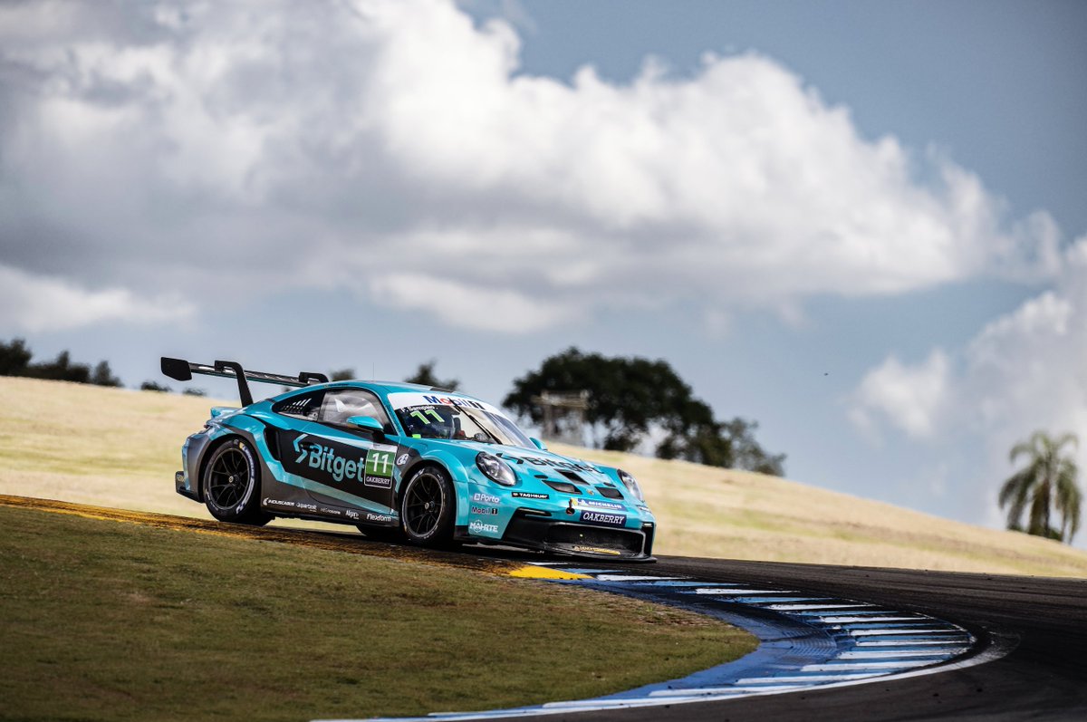 Talented driver + fast lane = Top 1 

#PorscheCupBrasil2025 #Bitget
