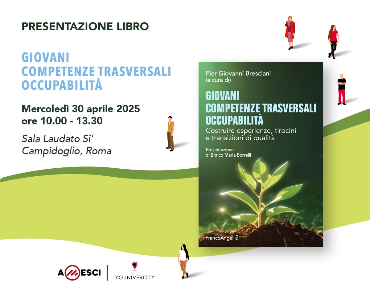 Forum ServizioCivile (@forumscn) on Twitter photo Giovani competenze trasversali occupabilità: il 30 aprile a Roma la presentazione della ricerca promossa da Fondazione <a href="/amesci1996/">Fondazione Amesci</a> sull'impatto delle esperienze di apprendimento non formale come il #serviziocivile su competenze e occupabilità dei giovani🔗bit.ly/42FRJXn Giovani competenze trasversali occupabilità: il 30 aprile a Roma la presentazione della ricerca promossa da Fondazione <a href="/amesci1996/">Fondazione Amesci</a> sull'impatto delle esperienze di apprendimento non formale come il #serviziocivile su competenze e occupabilità dei giovani🔗bit.ly/42FRJXn