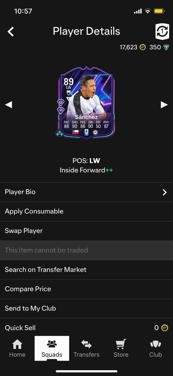 PersonP63749024's tweet photo. @FIFA22_INFO @FutPoliceLeaks Need a banger evolution https://t.co/lqVFkz06QT