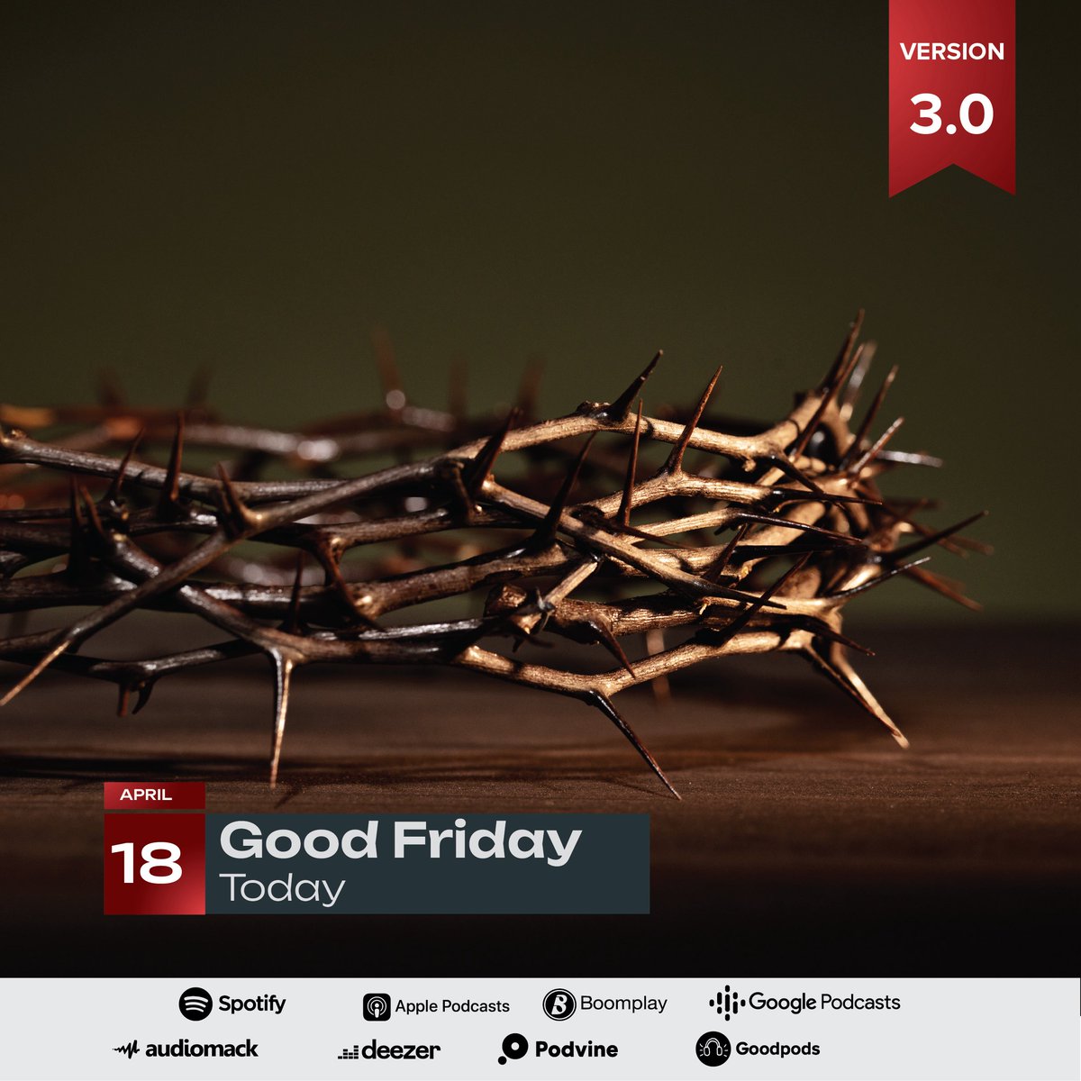 MenThePodcast's tweet image. Tuawatakia Sikuu Kuu ya Ijumaa Kuu Wakristo Wote. Iwe ni wakati wa tafakari, imani, na nguvu. 

✝️ #IjumaaKuu #MenThePodcast