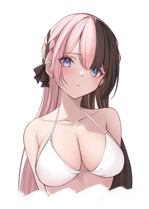 #気温が高いので気が早いが水着絵が見たい