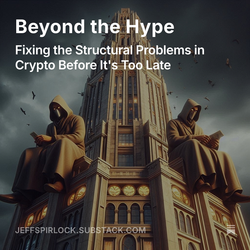 JeffSpirlock's tweet photo. Beyond the Hype: https://t.co/0QLhqi9Pmy
#CryptoGatekeeping #InsiderTrading #BlockchainEthics #CryptoTalentCrisis #DecentralizationMatters #BuildForReal #CryptoAccountability #BlockchainReform #CryptoFork #DemocratizeFinance #EndTheCabal #CryptoTransparency #EthicalBlockchain https://t.co/6SHcdXDC3p