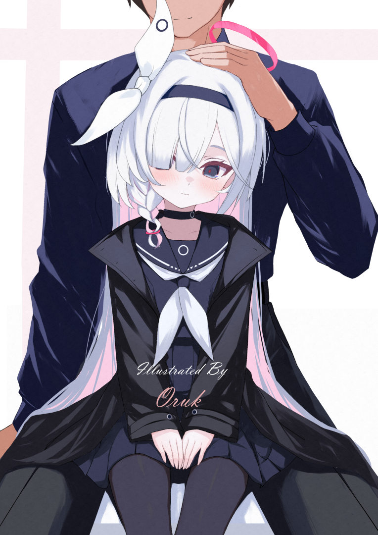 ひざ抱っこプラナ
#ブルアカ