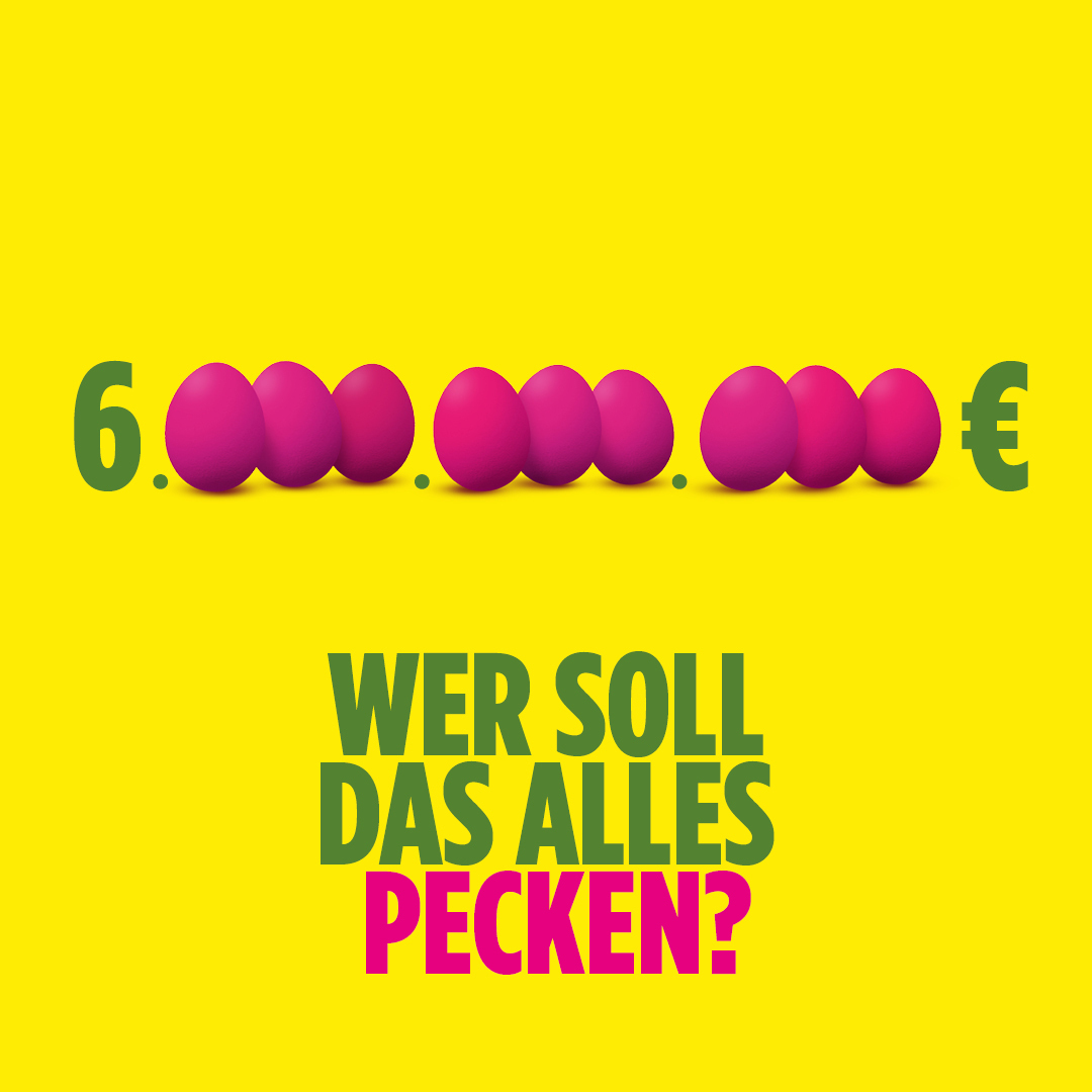 6 Milliarden Euro 🤯 So viel würde uns der Lobautunnel kosten. Das Geld können wir sinnvoller ausgeben: für leistbares Wohnen, ein verlässliches Gesundheitssystem und die beste Bildung für unsere Kinder. 

Findest du auch? Dann wähl am 27. April ❎ Grün! 💚#wienwahl #wienmorgen