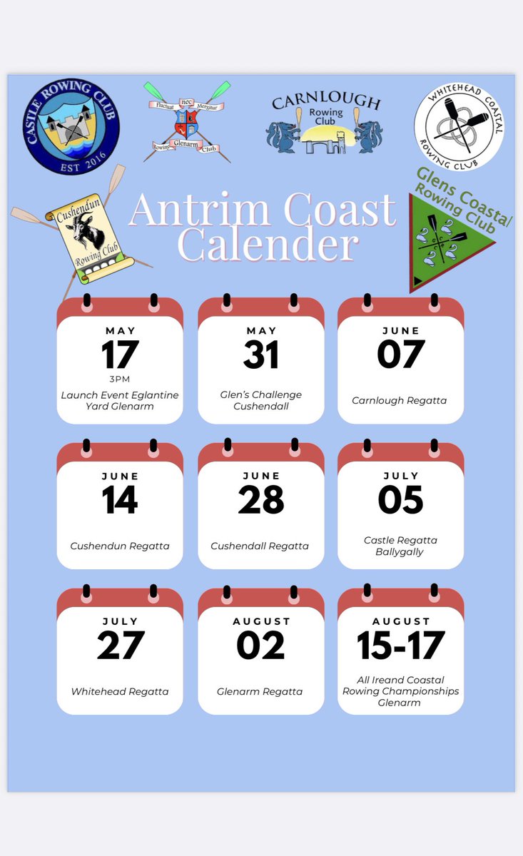 Antrim Coast Rowing Association tweet media