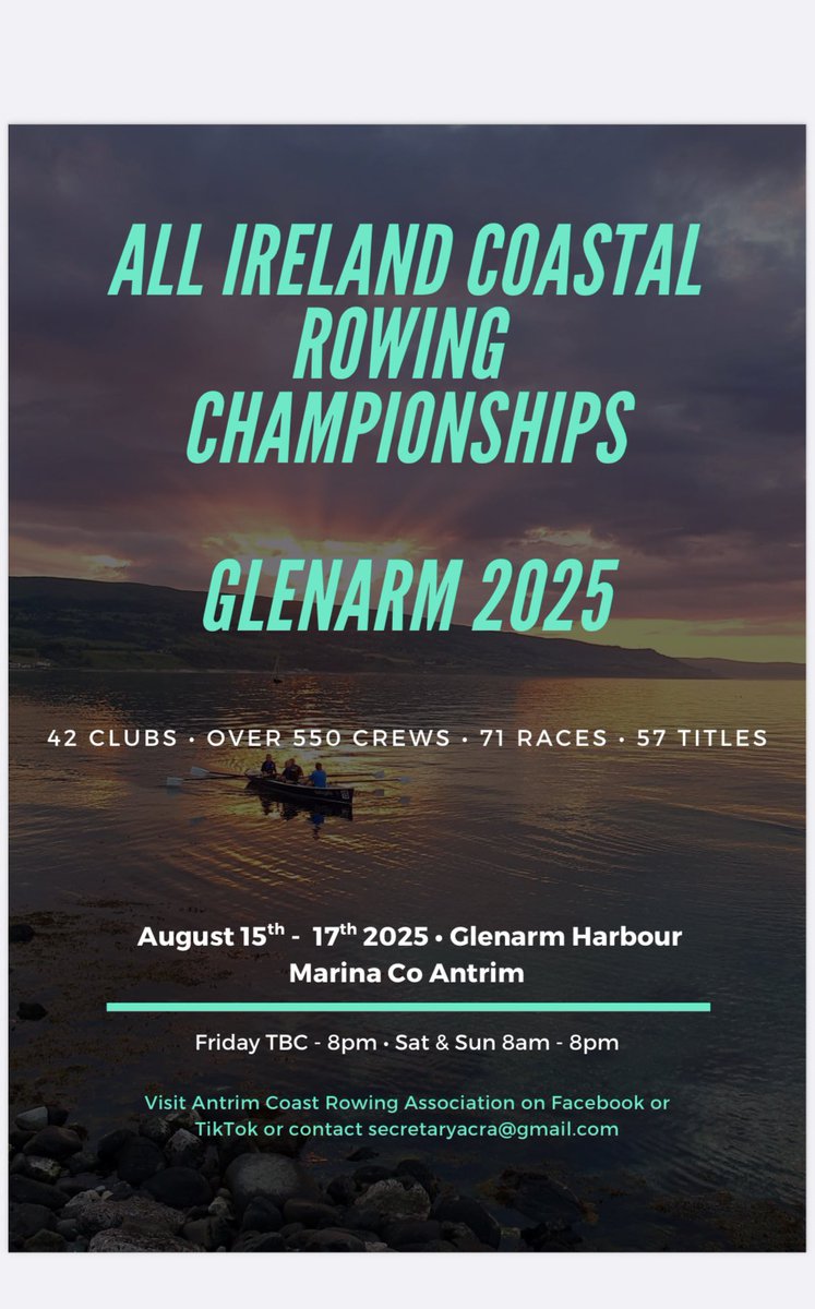 Antrim Coast Rowing Association tweet media