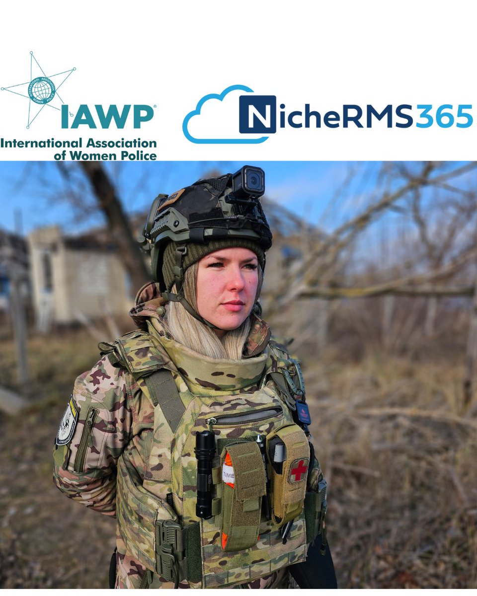Lt Valeriia Bilenets, Ukraine, is set to be recognised for her bravery at our conference in September. Valeriia will be honoured for work as a ‘White Angel’ rescuing 518 people, including 84 children, from the conflict zone. #WomenInPolicing #IAWPConference2025