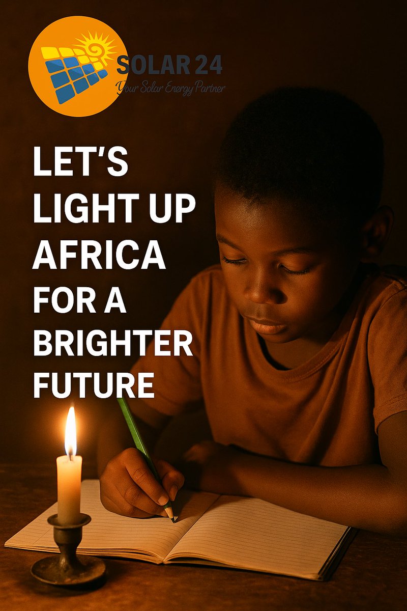 solar242's tweet photo. Together, We Can Light Up Young Minds

Let’s light up Africa, one school at a time.

#SolarForEducation #LightingTheFuture #Solar24GivesBack
@UNICEF @UNESCO @WorldVision @SaveTheChildren @UNDP @UNHCR @AfricanUnion @PlanGlobal https://t.co/t4u8Y8Be2A