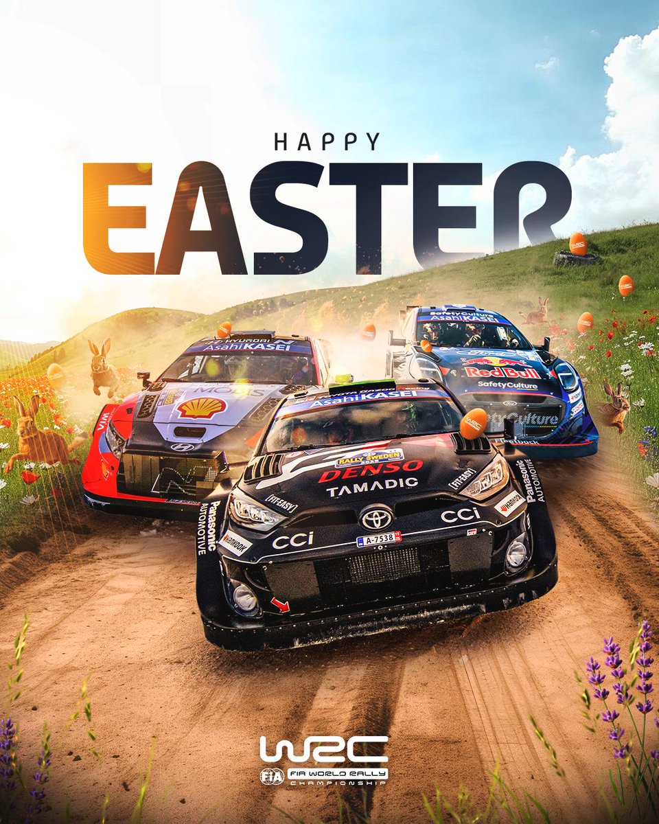 How many eggs can you spot? 👀

#WRC
