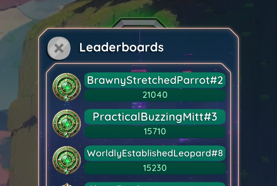 EmeraldWizardd's tweet photo. Current Top 3 on #MathOn
Share your score!
#Maths #mobilegames #challenge #leaderboard https://t.co/a8JIIcZquT
