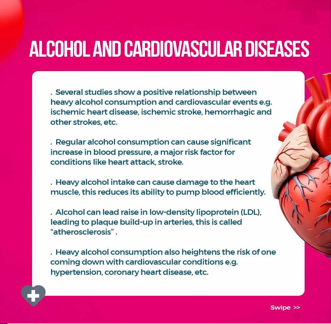 CHRONmate's tweet photo. We’re launching a campaign to spotlight alcohol as a major risk factor for non-communicable diseases (NCDs) like heart disease, diabetes, cancer &amp; more.

Let’s make informed choices for a healthier, NCD-resilient Africa.

#30DaysSober #PreventNCDs #CDMA https://t.co/oNa8MF6QN3