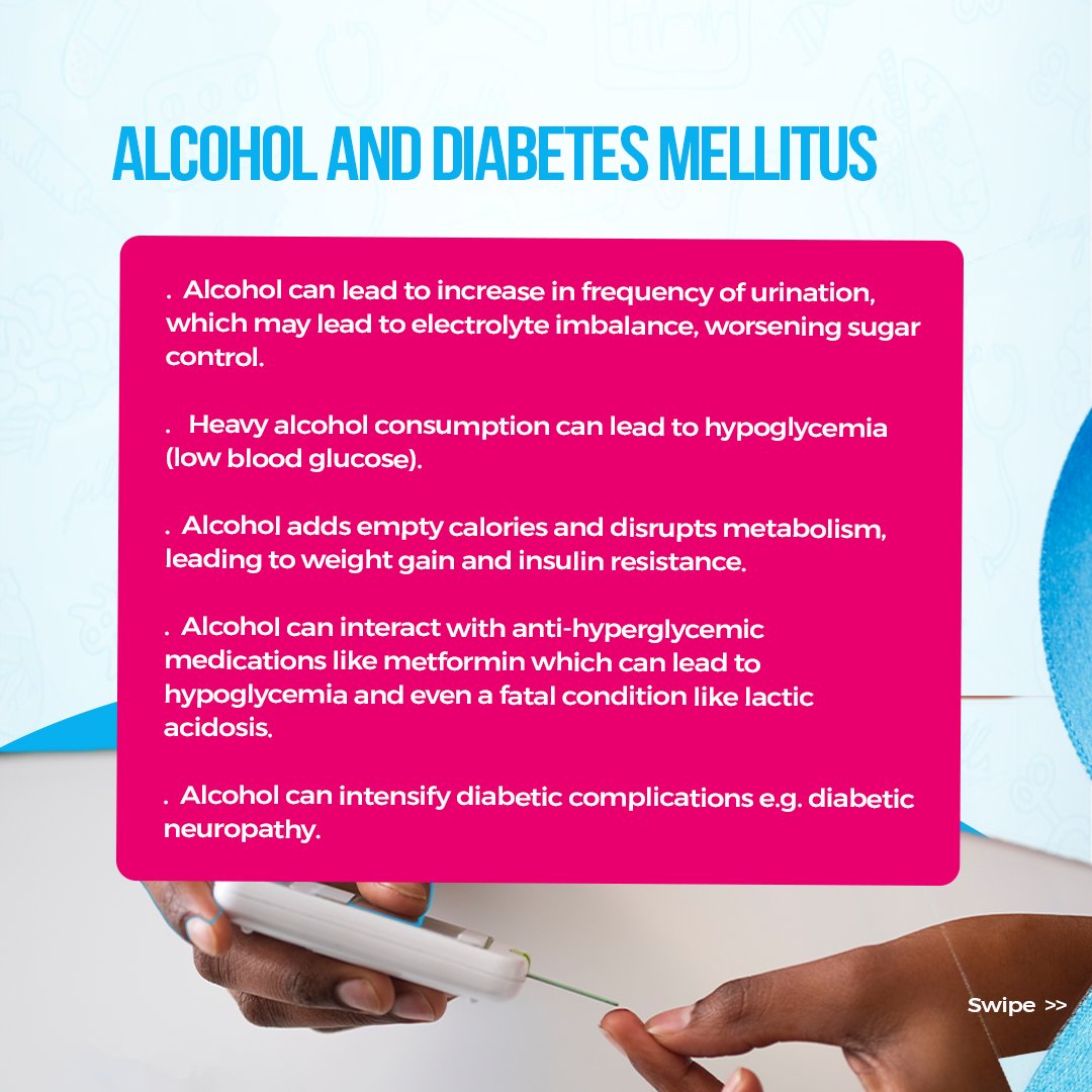 CHRONmate's tweet photo. We’re launching a campaign to spotlight alcohol as a major risk factor for non-communicable diseases (NCDs) like heart disease, diabetes, cancer &amp; more.

Let’s make informed choices for a healthier, NCD-resilient Africa.

#30DaysSober #PreventNCDs #CDMA https://t.co/oNa8MF6QN3