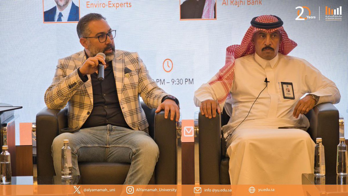 ealameuon's tweet photo. #مشاركة | استضافت جامعة اليمامة @AlYamamah_Uni رئيس مجلس إدارة جمعية #اعلاميون المستشار الدكتور سعود الغربي @S_F_Algharbi ضمن ورش الاستدامة للحديث عن علاقة الإعلام بالاستدامة ودوره في تعزيزها ونشر ثقافتها مؤسسياً ومجتمعياً

#اعلاميون_تشارك_المجتمع
#تغطيات_اعلاميون https://t.co/q9UNdVcxrO